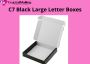 Sleek C7 Postal Boxes – Premium Black Letterbox Boxes for St