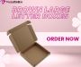 Brown Mailing Boxes – C7 Large Letter Kraft Box for Secure M