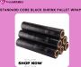 Standard-Core Black Shrink Pallet Wrap 500 mm × 200 m (17-Mi