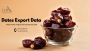 Dates Export Data – Global Trade Insights and Top Markets 