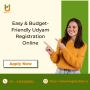 Easy & Budget-Friendly Udyam Registration Online