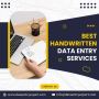 Best Handwritten Data Entry Services