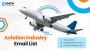 Target High-Flying Leads with Our Aviation Industry List