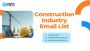 Construction Industry Email List 