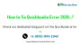5 Updated ways to Fix QuickBooks Error 3120.