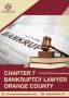 Chapter 7 Bankruptcy Lawyer Orange County You Can Trust