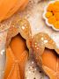 Gulbhahar Punjabi Juttis: Handmade Elegance for Every Step!