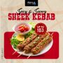 🎉 Enjoy 10% OFF on our Juicy Sheek Kebab! 🎉