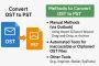 Convert OST to PST Easily