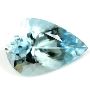 Beauty of a 2.45 cts. Aquamarine Pear Gemstone