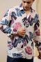 Tropical Cream Shirt for Men By Deniyes