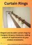 High-Quality Curtain Rings by Designer Drapery Hardware