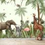 Jungle Animal Wallpaper for kids room