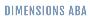 Dimensions ABA