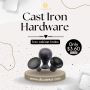 Antique Finish Cast Iron Drawer Pulls – Perfect for Any Deco