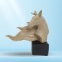 Abstract Horse Sculpture – Spirit in Motion 