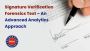  Get a Forensic Examination of Forged Signatures! 