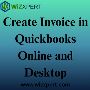 Create Invoice in Quickbooks Online and Desktop