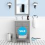Get 24 Inch Gray Sienna Vanity only at Dreamwerks