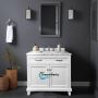 Find Your Perfect Carrara Marble Vanity only at Dreamwerks
