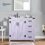 Modern 36 Inch Gray Vanity for Stylish Bathrooms at Dreamwer