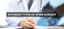 Know the Different Types of Spine Surgery!