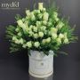 White color flowers box