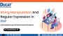  String Manipulation And Regular Expression in PHP
