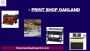 Reputed print shop in Oakland can provide you quality prints