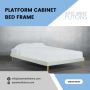 Platform Cabinet Bed Frame | East West Futons