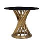 Gold Side Table