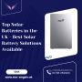 Top Solar Batteries in the UK - Best Solar Battery Solutions