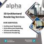 Alpha CAD Service offers reliable 3D Architectural Rendering
