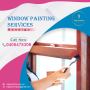 Get in touch with us for the best Window painting services i
