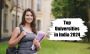 Top Universities in India for their vibrant campus life