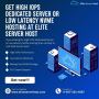 Get High IOPS Dedicated Server or Low Latency NVMe Hosting
