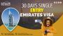 Your Complete Guide to 30 Days Single Entry Emirates Visa