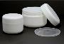 Durable Clear PET Straight-Sided Plastic Jars - 8 oz