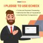 Drop Paper Checks, Use eChecks Drop Paper Checks, Use eChecks