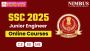 Best SSC JE 2025 Online Course For EE, CE and ME