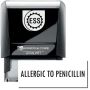Allergic To Penicillin Self-Inking Doctor Stamp
