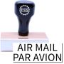 Air Mail Par Avion Rubber Stamp - Engineer Seal Stamps