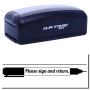 Please Sign and Return with Pen Large Pre-Inked Stamp