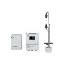 Ultrasonic flow meter for flue gas measurement in ducts