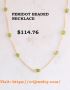 Bead necklace Bead necklace