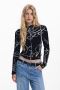 Shop New Fall Arrivals Long Sleeve Print Top