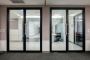 Modern aluminium shop fronts