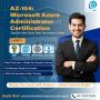 AZ-104 Microsoft Azure Administrator Certification Training 