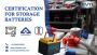 BIS Certification Services for Storage Battery Manufacturers