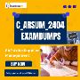 Ace Your C_ARSUM_2404 SAP Certification in Bangalore